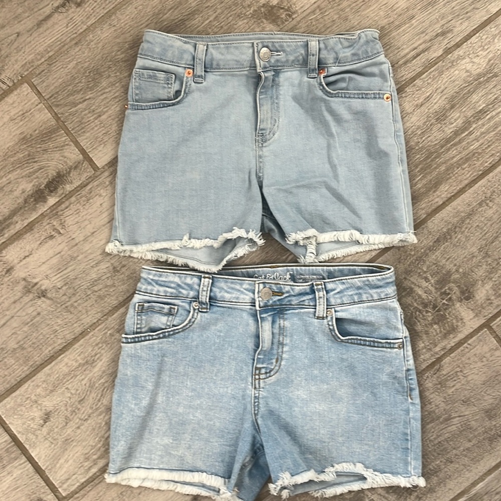 Girls Jean Shorts (2)